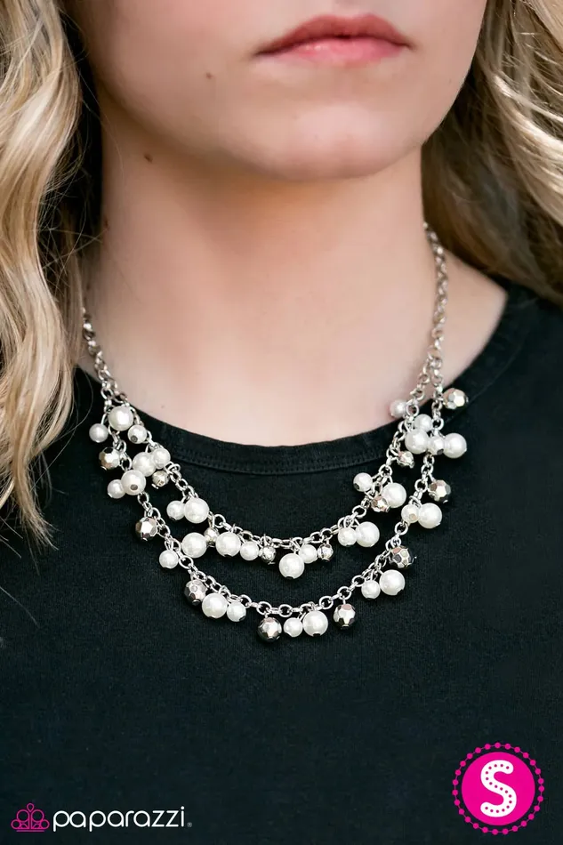 Paparazzi Jewelry Necklaces Paparazzi Necklace Timeless Class White