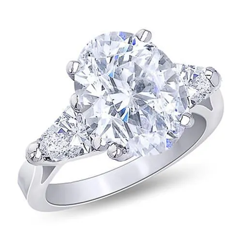GB Rings Lab Grown Diamonds Cross Shape Engagement Fancy Ring White Gold 14K GB Rings Lab Grown Diamonds Cross Shape Engagement Fancy Ring White Gold 14K