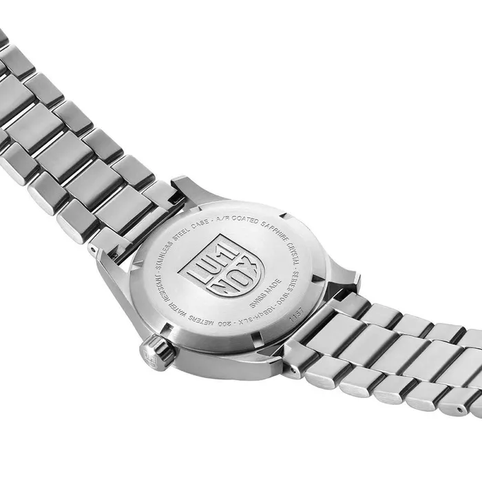 Bracelets Luminox Luminox Mens Automatic Watch Atacama Field Power Reserve Steel Bracelet 1904
