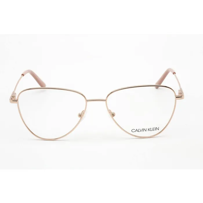 Calvin Klein Calvin Klein Womens Eyeglasses Full Rim Rose Gold Metal Rectangular CK20109 780 Earrings