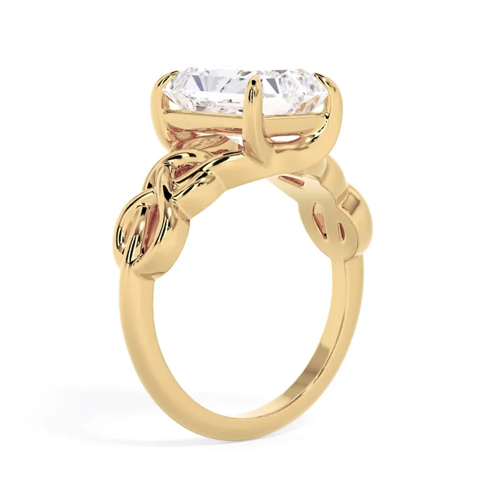 Celtic Knot Solitaire Engagement Ring deBebians Rings