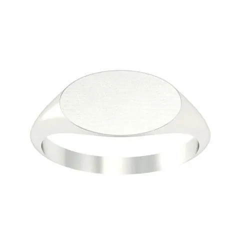 deBebians Rings Elongated Oval Signet Ring for Women 12mm x 7mm deBebians Rings Elongated Oval Signet Ring for Women 12mm x 7mm