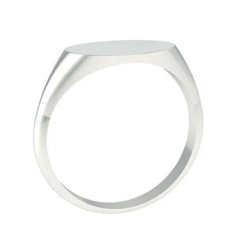 deBebians Rings Elongated Oval Signet Ring for Women 12mm x 7mm deBebians Rings Elongated Oval Signet Ring for Women 12mm x 7mm