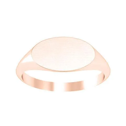 deBebians Rings Elongated Oval Signet Ring for Women 12mm x 7mm deBebians Rings Elongated Oval Signet Ring for Women 12mm x 7mm