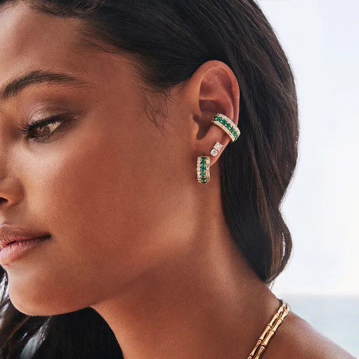 Earrings anitako EMERALD LOLA EAR CUFF