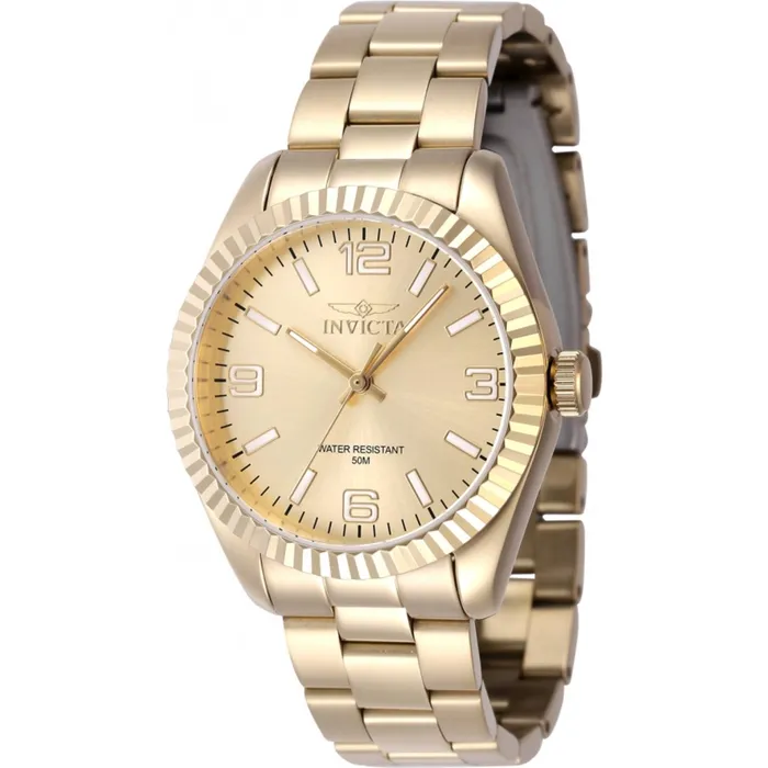 Invicta Bracelets Invicta Womens Quartz Watch Specialty Yellow Gold Stainless Steel Bracelet 47475