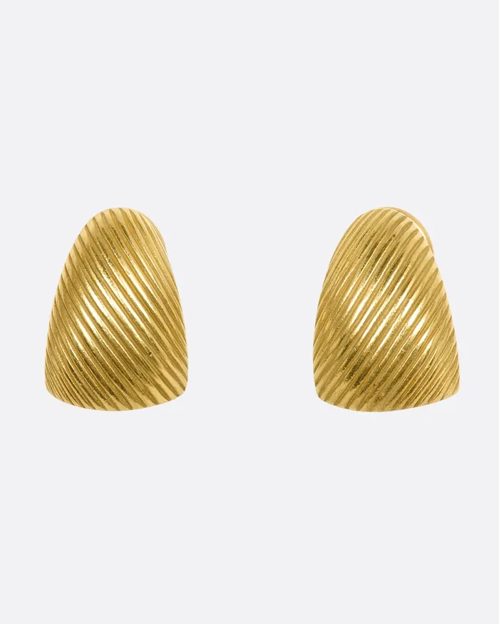 J J OF TUCSON Earrings Rounded Arch Stud Earrings