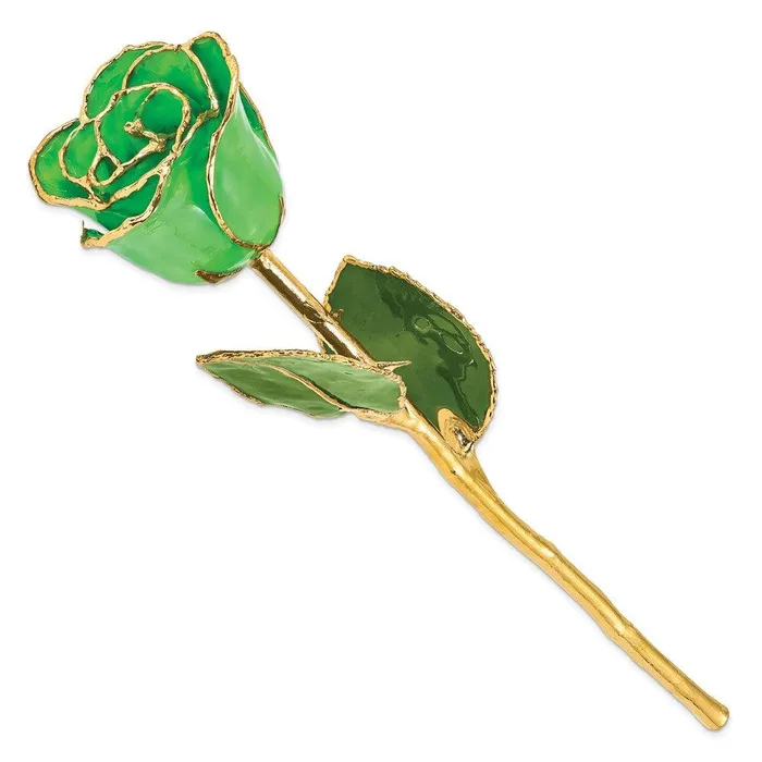 Jewelry Earrings Lacquer Dipped Gold Trim Geo Green Rose Jewelry Earrings Lacquer Dipped Gold Trim Geo Green Rose