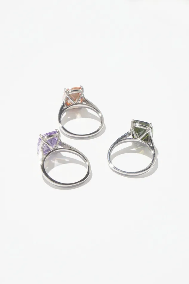 Lavender Haze Cocktail Ring READYMADE Rings