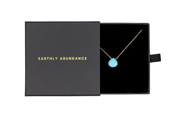 Necklaces Paperclip Carabiner Necklace Earthly Abundance Jewelry