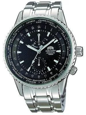 Orient Rings Orient Mens Automatic World Timer CFA02001B