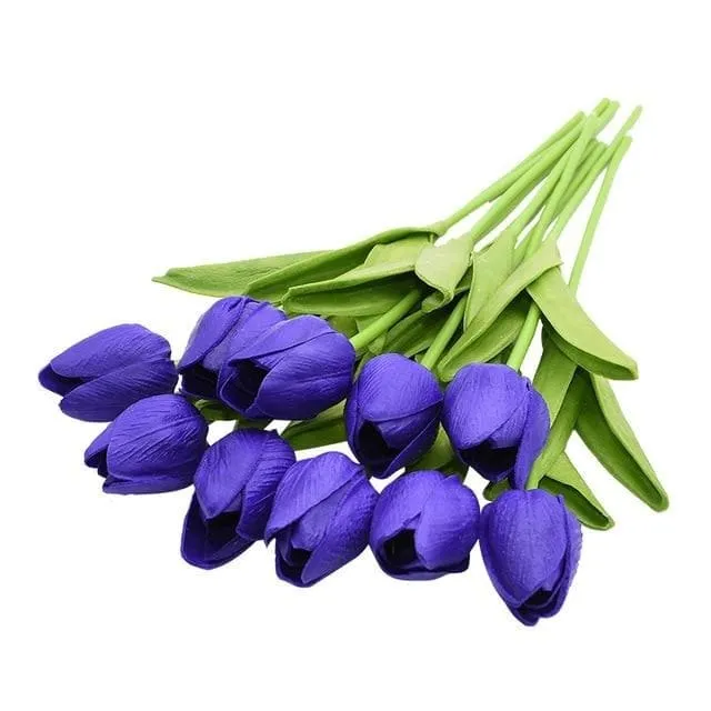 YGS Design Collection Silk Tulip Bouquet of Flowers for Decorations Divine Inspiration Styles Necklaces