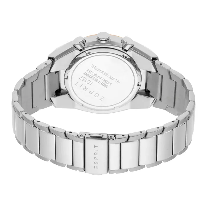 Bracelets Esprit Esprit Mens Chronograph Watch Silver Color Ss Bracelet Black Dial With Date Bracelets Esprit Esprit Mens Chronograph Watch Silver Color Ss Bracelet Black Dial With Date