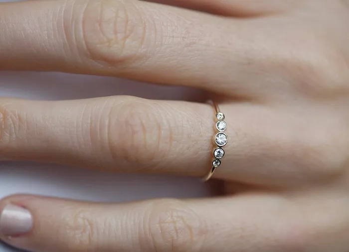 capucinne Rings Otty Diamond Ring