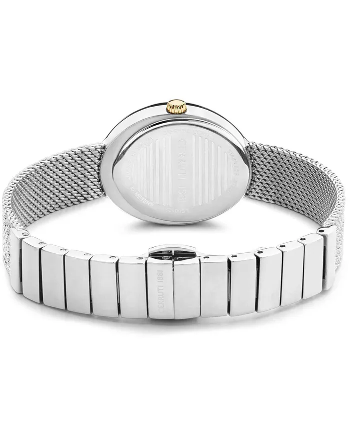 Cerruti 1881 Nemi Ladies TwoTone Stainless Steel Watch Cerruti Bracelets