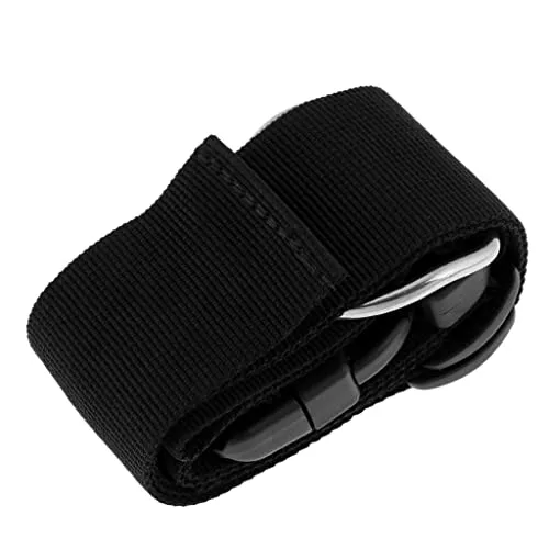 Dropshipped via Social Commerce Network LOOM TREE 50mm2 Tech Dive BCD Webbing Crotch Strap with Quick Release Buckle D Ring Water Sports Scuba Snorkeling Other Scuba Snorkeling Rings