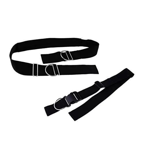 Dropshipped via Social Commerce Network LOOM TREE 50mm2 Tech Dive BCD Webbing Crotch Strap with Quick Release Buckle D Ring Water Sports Scuba Snorkeling Other Scuba Snorkeling Rings