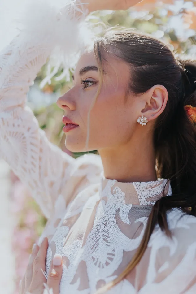Emalie Stud UntamedPetals Earrings Emalie Stud UntamedPetals Earrings