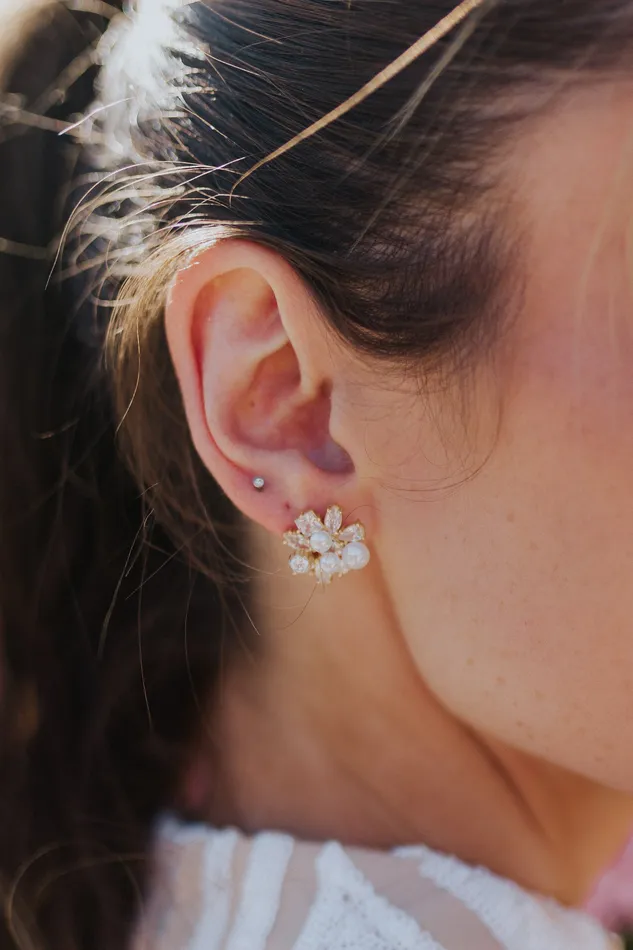 Emalie Stud UntamedPetals Earrings Emalie Stud UntamedPetals Earrings