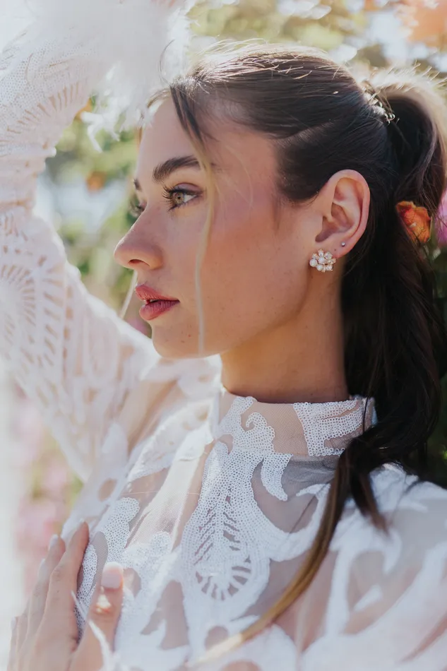 Emalie Stud UntamedPetals Earrings Emalie Stud UntamedPetals Earrings