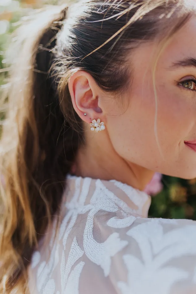 Emalie Stud UntamedPetals Earrings Emalie Stud UntamedPetals Earrings