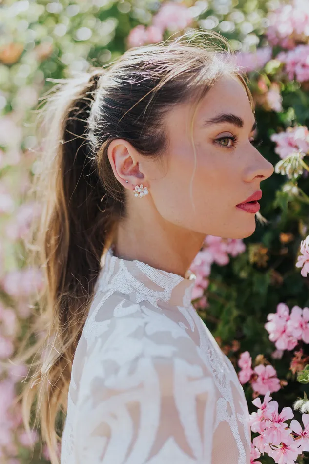 Emalie Stud UntamedPetals Earrings Emalie Stud UntamedPetals Earrings