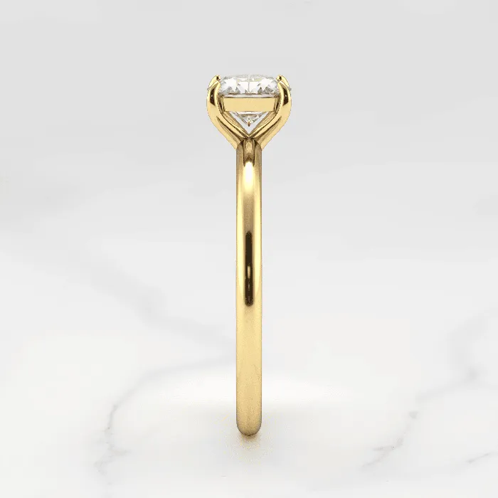 Rings Capucinne Cushion Solitaire Diamond Ring