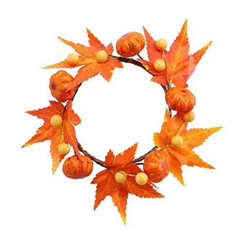 TOG Halloween Candle Ring Wreaths Bendable Usage Tree Door FireplaceHome Garden Home Decor Floral Decor Dropshipped via Social Commerce Network Rings