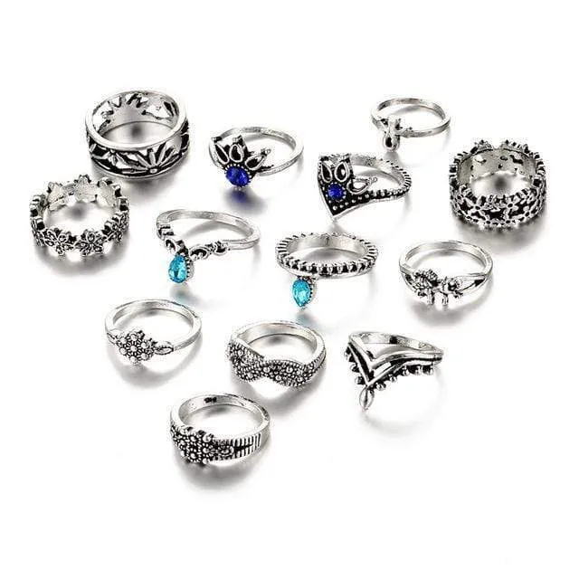 WickedAF Bondi Ring Set 13 pcs Rings